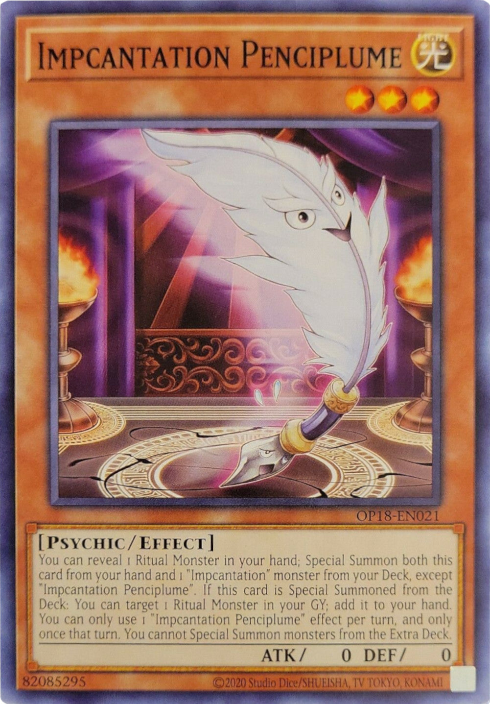 Impcantation Penciplume [OP18-EN021] Common | Exor Games Bridgewater