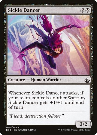 Sickle Dancer [Battlebond] | Exor Games Bridgewater