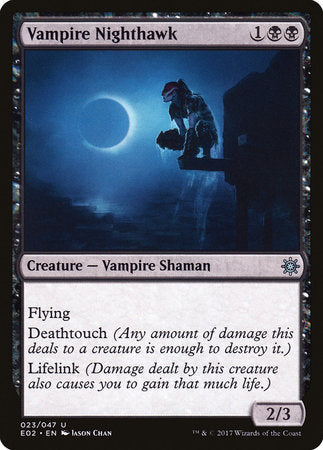 Vampire Nighthawk [Explorers of Ixalan] | Exor Games Bridgewater