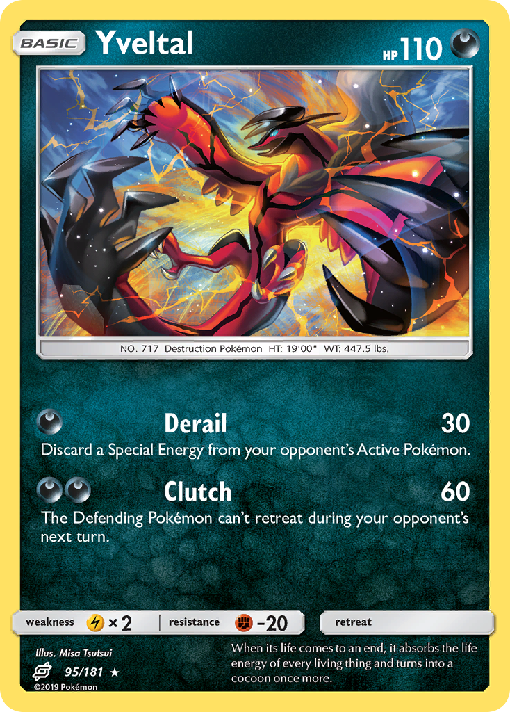 Yveltal (95/181) [Sun & Moon: Team Up] | Exor Games Bridgewater