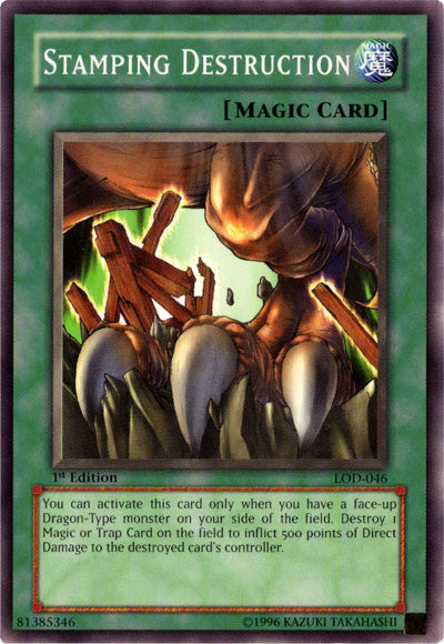 Stamping Destruction [LOD-046] Common | Exor Games Bridgewater