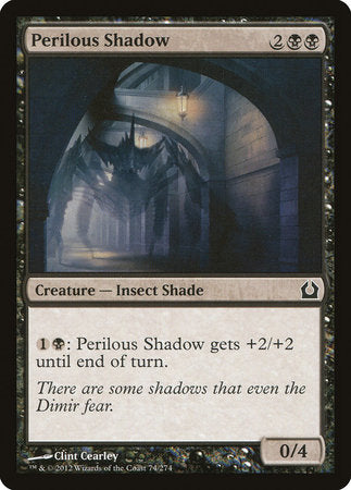 Perilous Shadow [Return to Ravnica] | Exor Games Bridgewater