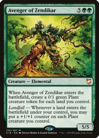 Avenger of Zendikar [Commander 2018] | Exor Games Bridgewater