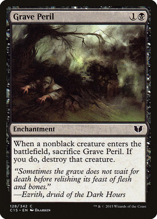 Grave Peril [Commander 2015] | Exor Games Bridgewater