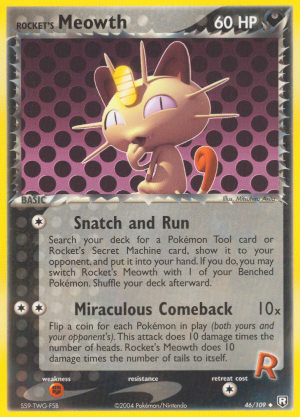 Rocket's Meowth (46/109) [EX: Team Rocket Returns] | Exor Games Bridgewater