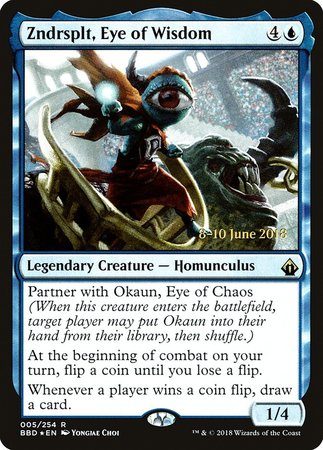 Zndrsplt, Eye of Wisdom [Battlebond Promos] | Exor Games Bridgewater