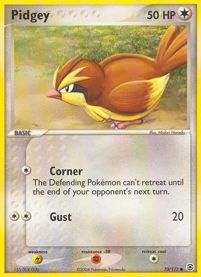 Pidgey (73/112) [EX: FireRed & LeafGreen] | Exor Games Bridgewater