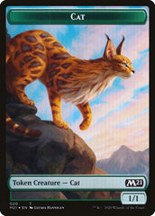 Beast // Cat (020) Double-sided Token [Core Set 2021 Tokens] | Exor Games Bridgewater