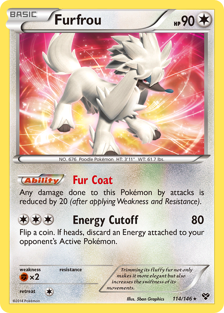 Furfrou (114/146) [XY: Base Set] | Exor Games Bridgewater