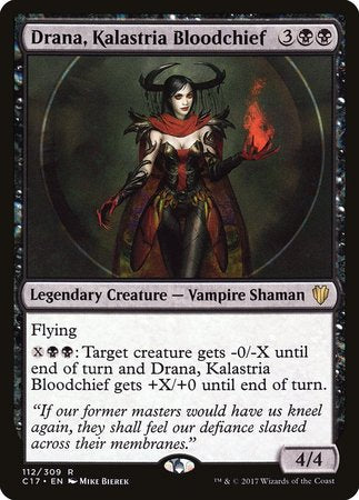 Drana, Kalastria Bloodchief [Commander 2017] | Exor Games Bridgewater