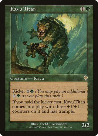 Kavu Titan [Invasion] | Exor Games Bridgewater