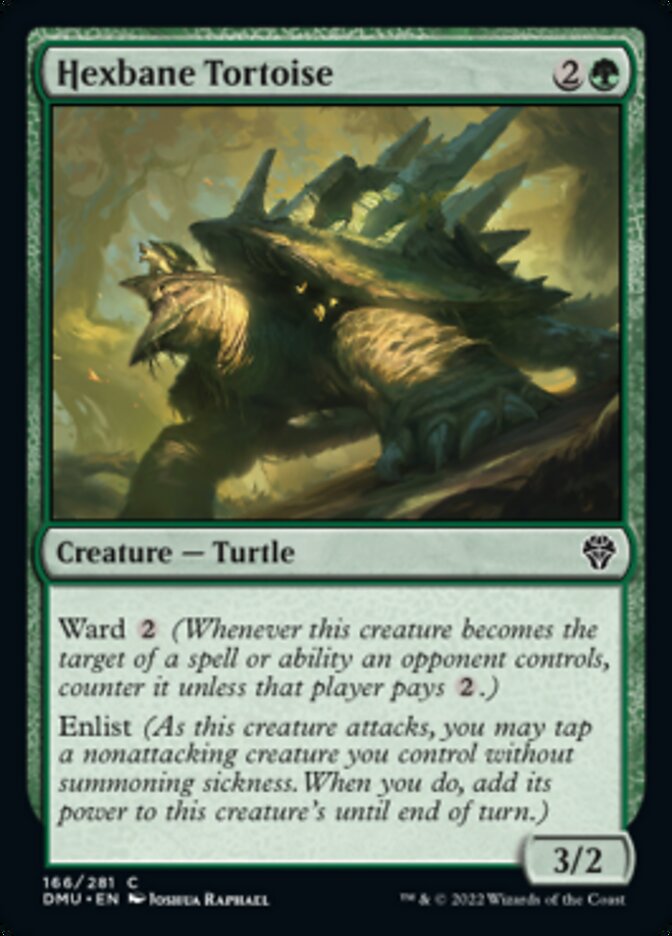 Hexbane Tortoise [Dominaria United] | Exor Games Bridgewater