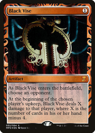 Black Vise [Kaladesh Inventions] | Exor Games Bridgewater