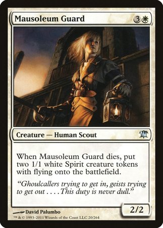 Mausoleum Guard [Innistrad] | Exor Games Bridgewater