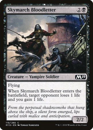 Skymarch Bloodletter [Core Set 2019] | Exor Games Bridgewater