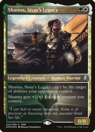 Shanna, Sisay's Legacy [Dominaria Promos] | Exor Games Bridgewater