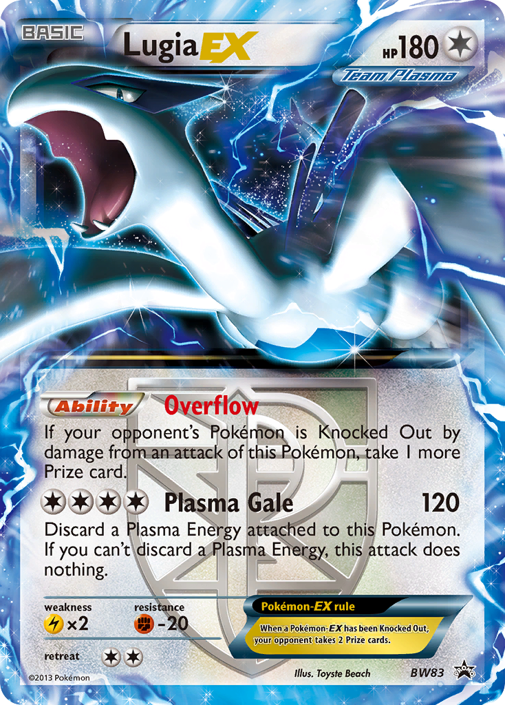 Lugia EX (BW83) [Black & White: Black Star Promos] | Exor Games Bridgewater