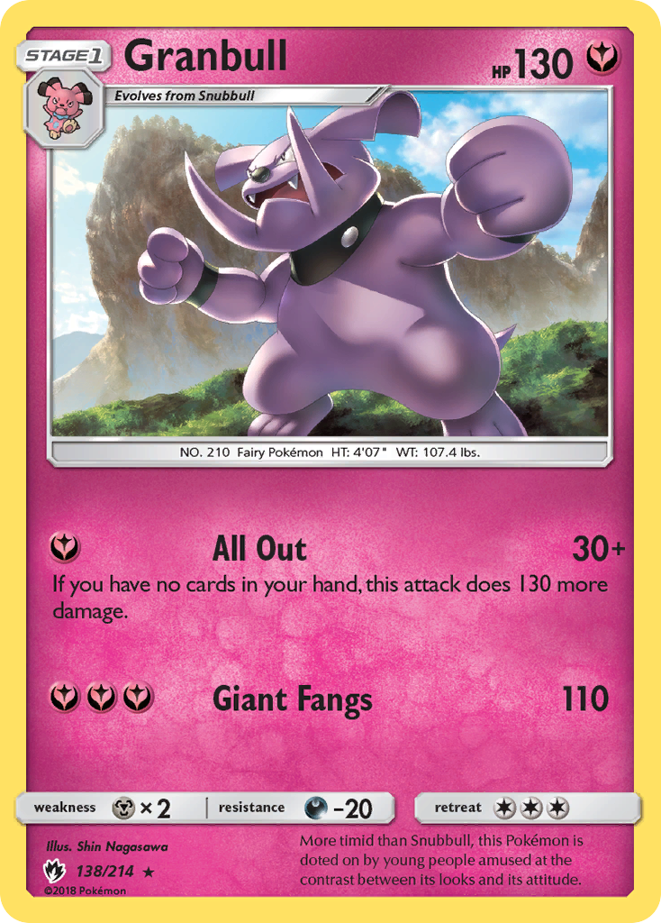 Granbull (138/214) [Sun & Moon: Lost Thunder] | Exor Games Bridgewater