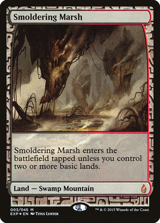 Smoldering Marsh [Zendikar Expeditions] | Exor Games Bridgewater