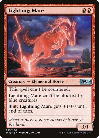 Lightning Mare [Core Set 2019] | Exor Games Bridgewater