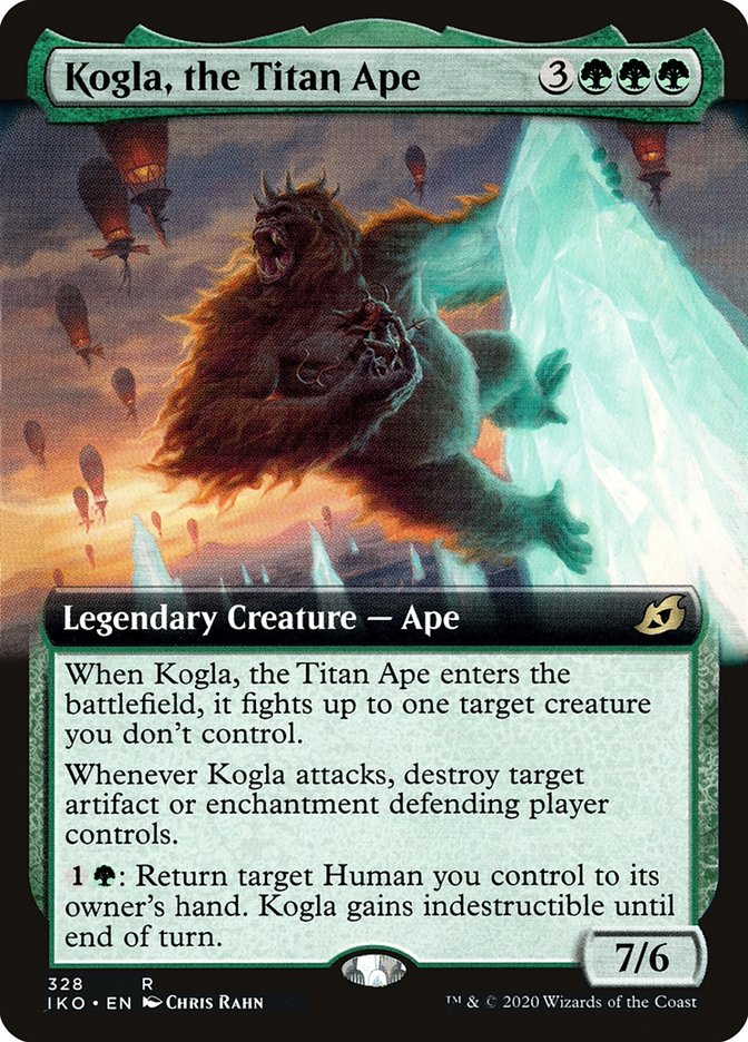 Kogla, the Titan Ape (Extended Art) [Ikoria: Lair of Behemoths] | Exor Games Bridgewater