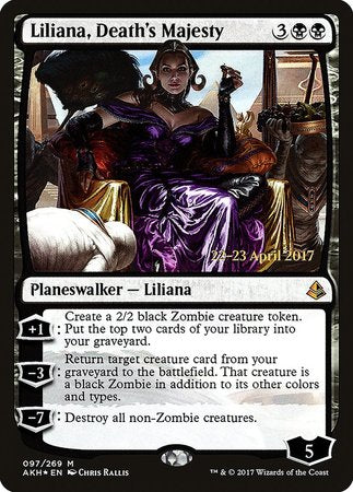 Liliana, Death's Majesty [Amonkhet Promos] | Exor Games Bridgewater