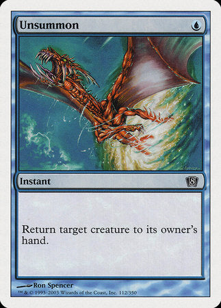 Unsummon [Eighth Edition] | Exor Games Bridgewater