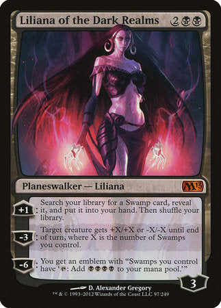 Liliana of the Dark Realms [Magic 2013] | Exor Games Bridgewater