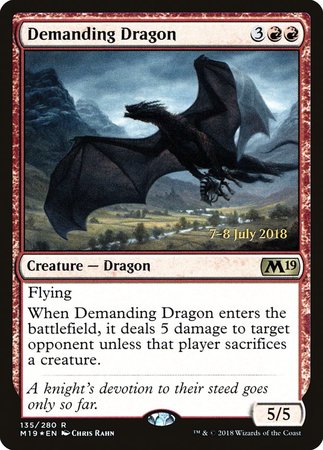 Demanding Dragon [Core Set 2019 Promos] | Exor Games Bridgewater