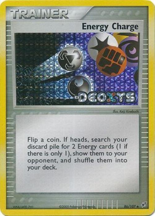 Energy Charge (86/107) (Stamped) [EX: Deoxys] | Exor Games Bridgewater