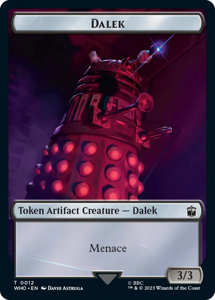 Dalek Token [Doctor Who Tokens] | Exor Games Bridgewater