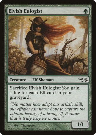 Elvish Eulogist [Duel Decks: Elves vs. Goblins] | Exor Games Bridgewater