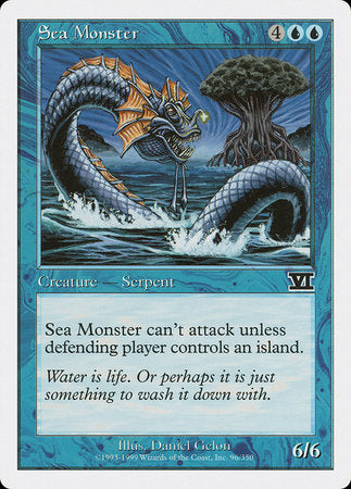 Sea Monster [Classic Sixth Edition] | Exor Games Bridgewater