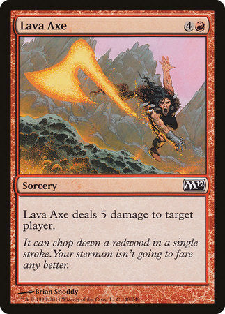 Lava Axe [Magic 2012] | Exor Games Bridgewater