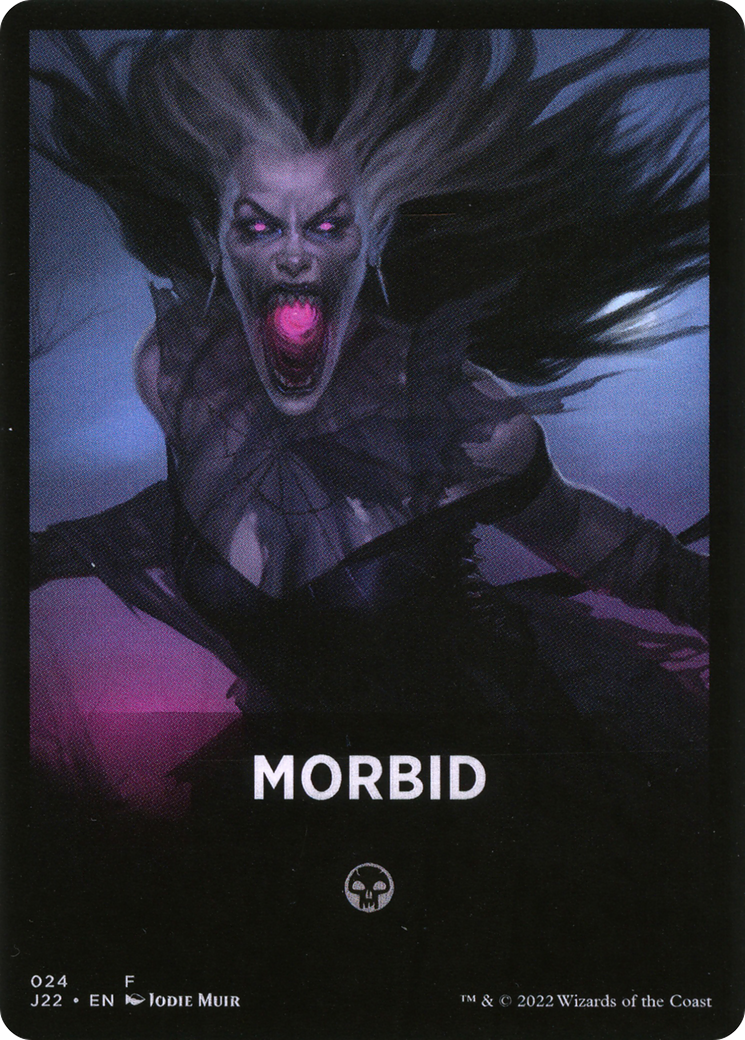 Morbid Theme Card [Jumpstart 2022 Front Cards] | Exor Games Bridgewater