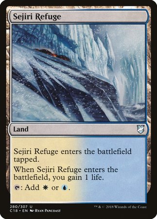 Sejiri Refuge [Commander 2018] | Exor Games Bridgewater