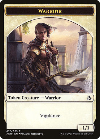 Warrior Token [Amonkhet Tokens] | Exor Games Bridgewater