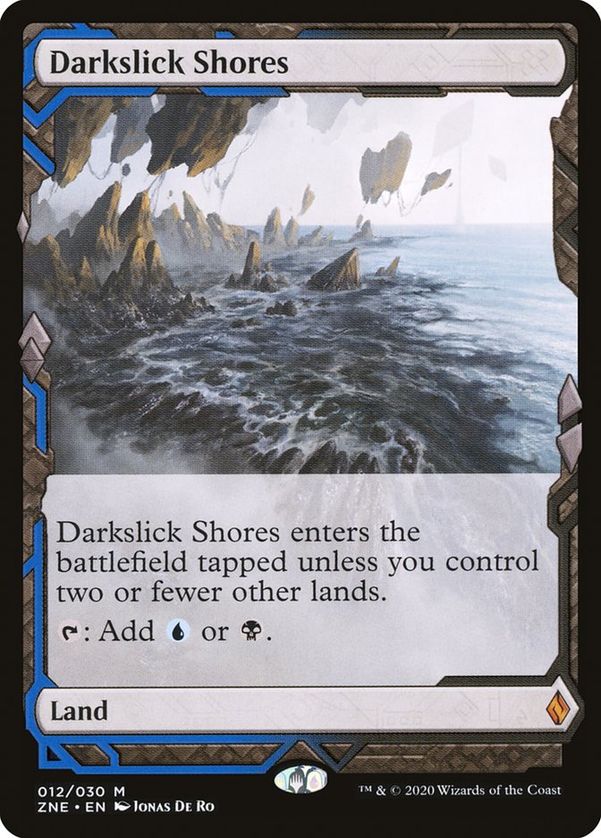 Darkslick Shores [Zendikar Rising Expeditions] | Exor Games Bridgewater
