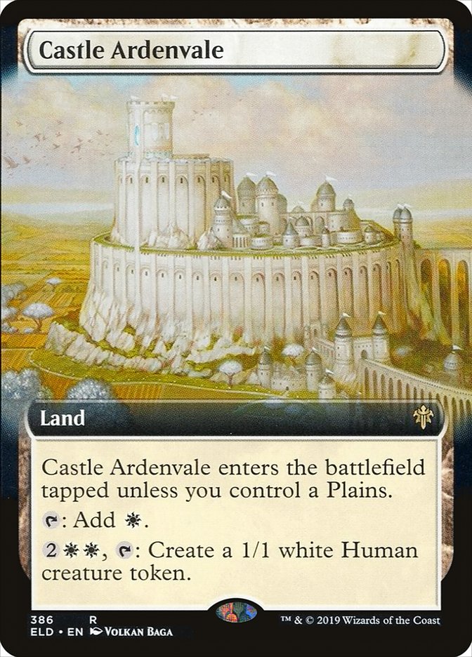 Castle Ardenvale (Extended Art) [Throne of Eldraine] | Exor Games Bridgewater