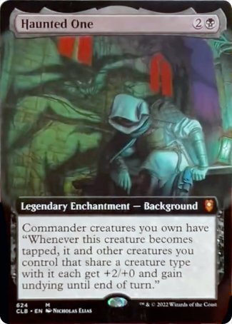 Haunted One (Extended Art) [Commander Legends: Battle for Baldur's Gate] | Exor Games Bridgewater