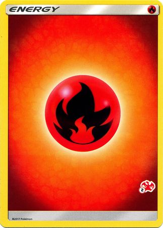 Fire Energy (Charizard Stamp #2) [Battle Academy 2020] | Exor Games Bridgewater