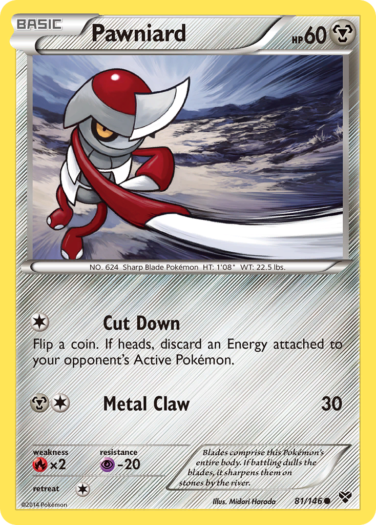 Pawniard (81/146) [XY: Base Set] | Exor Games Bridgewater