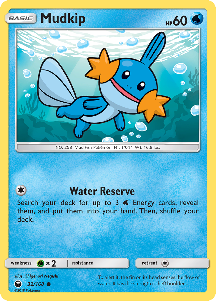 Mudkip (32/168) [Sun & Moon: Celestial Storm] | Exor Games Bridgewater