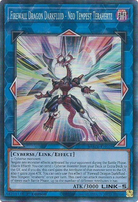 Firewall Dragon Darkfluid - Neo Tempest Terahertz [MAZE-EN028] Collector's Rare | Exor Games Bridgewater