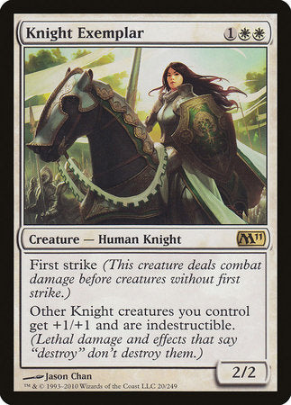 Knight Exemplar [Magic 2011] | Exor Games Bridgewater