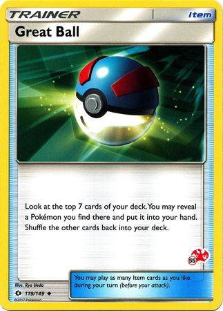 Great Ball (119/149) (Charizard Stamp #55) [Battle Academy 2020] | Exor Games Bridgewater