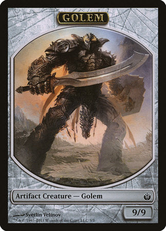 Golem Token [Mirrodin Besieged Tokens] | Exor Games Bridgewater