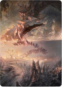 Needleverge Pathway Art Card [Zendikar Rising Art Series] | Exor Games Bridgewater