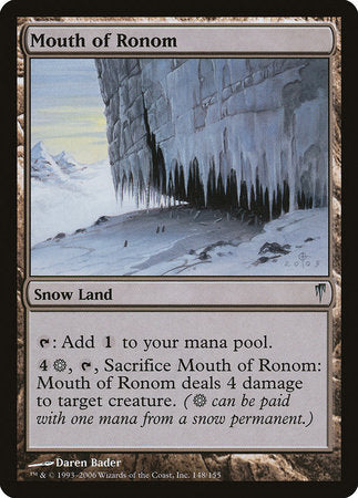 Mouth of Ronom [Coldsnap] | Exor Games Bridgewater