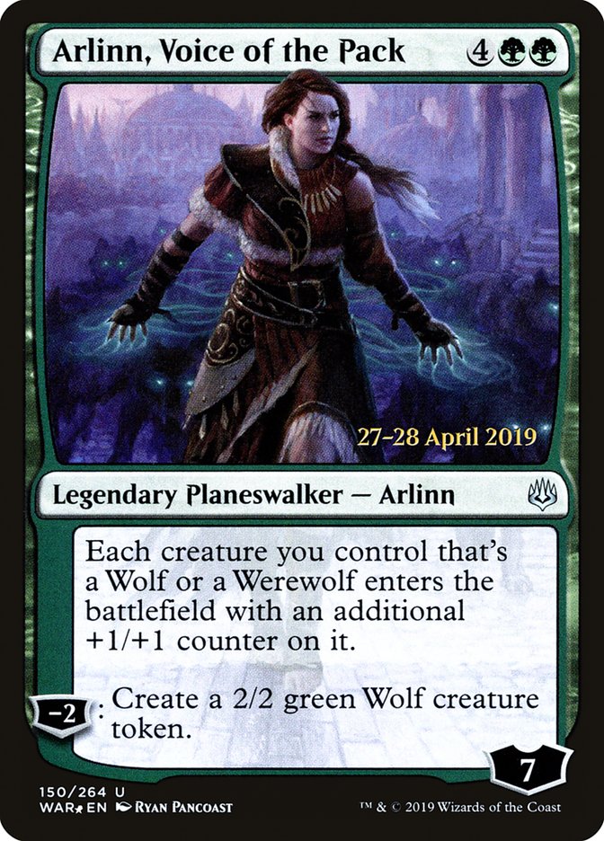 Arlinn, Voice of the Pack  [War of the Spark Prerelease Promos] | Exor Games Bridgewater